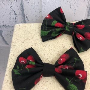 Accessories - Hair bows cherry Accessories - Hair bows cherry